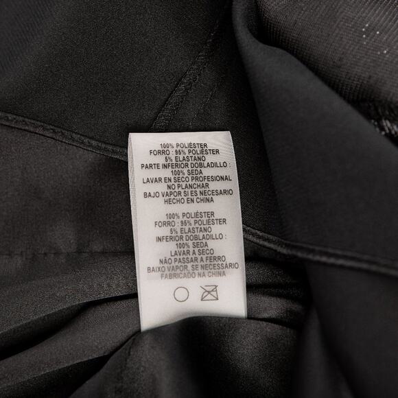 Black Serenity Sleeveless Velvet Shift Dress‎ Size 2 Wedding Guest - Picture 8 of 10